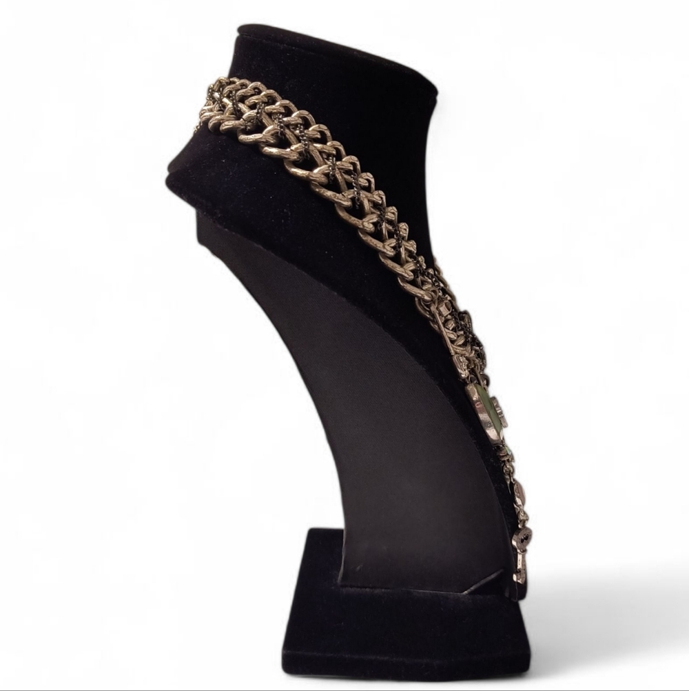 Betsey Johnson Royal Skull Statement Necklace - Picture 5 of 7